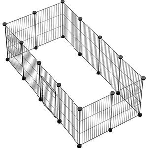 LANGXUN Huisdierpanelen - Metaaldraad - 12 Stuks - Draagvermogen Tot 13 Kg