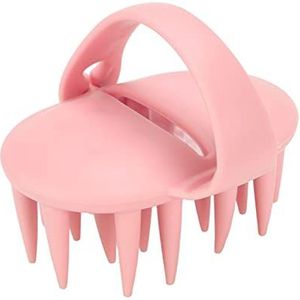 Shower Body Scrub, Zachte Exfoliërende Badborstel voor Dames en Heren (Roze)