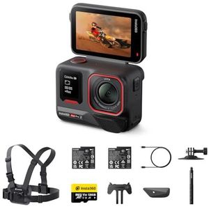 Insta360 Ace Pro 2 Pack Neigei - 8K waterdichte actiecamera, ontworpen met Leica, 1/1,3 inch sensor, dubbele AI-chip, kwaliteit bij weinig licht, geavanceerde audio, inklapbaar display, AI-editie voor
