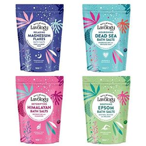 Lavology Bad zout bundel, 1kg x4