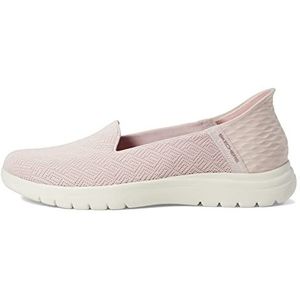 Skechers Dames 136542 BLSH Casual Schoenen, Blush Textiel, 2 UK, Blush Textiel, 35 EU