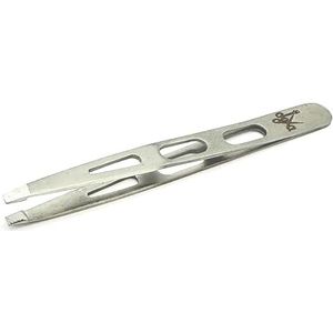 Solingen Wenkbrauwpincet, roestvrij staal, rechte punt, professionele ontharing