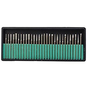 Aeromdale 30pcs Manicure Pedicure PRO Elektrische Nail Boor Set 3/32 Bestand Schacht