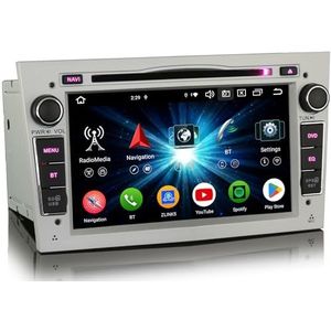 Erisin - 8 Kern - Autoradio - Android 13 - 4 GB RAM - 64 GB ROM - Voor Opel Antara Astra H Corsa D Meriva Signum Vivaro Zafira Tigra