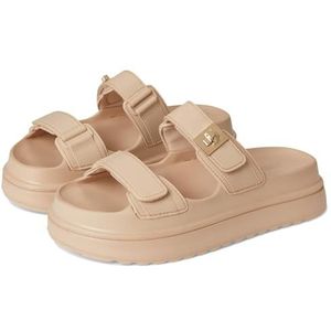 Steve Madden Bigschmona Slide Sandaal voor dames, Natuurlijke Jelly, 38 EU