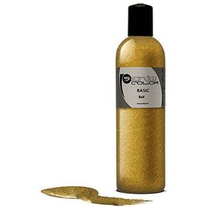 Senjo Color Basic Bodypainting Colour Goud golden Liquid 250ml I cosmetische gezichts- & lichaamsverf ik spons, borstel, airbrush
