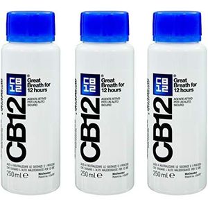 CB12 250 ml 3-pack munt/menthol mondwater