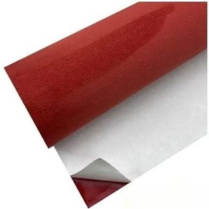 Hemelbekleding, Van Tapijt Voering Zelfklevende Sticky Synthetisch voor Auto Interieur Headliner Bekleding Decor (Rood, 40 cm x 140 cm)