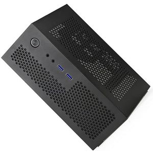DRHTDXEJ A09 ITX HTPC Voor PC Case Server Chassis Met USB3.0/2.0 Industriële Controle Computer Voor Computer Case