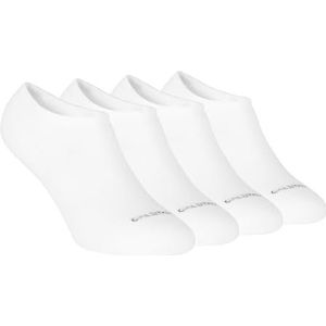 CALZITALY PACK 2/4 merinowollensokken, thermische sokken, gewatteerde korte sokken, wintersokken met binnenzool, Made in Italy, 2 paar - Wit, 36-38 EU