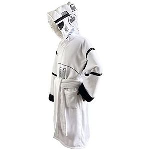 Groovy Uk Originele Stormtrooper badjas voor heren, White, One Size