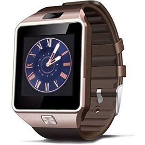 Bluetooth SIM-het Touchscreen Slimme Horloge van het Kaartje Slimme Horloge Met Camera Voor Ios Androïde Telefoons Steun Multitaal