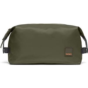 SWIMS Necessaire Lightweight Shave and Toiletry Bag, Dopp Kit, Bathroom Bag for Travel - Olive