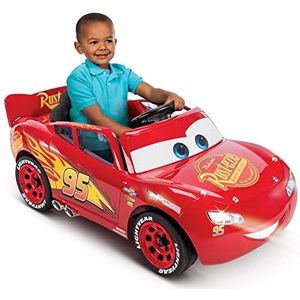 Huffy 17348WP Disney Lightning McQueen elektrische rit voor kinderen in de auto, rood