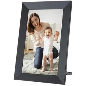 Digitale Fotolijst 10,1 Inch 32 GB Slimme Digitale Fotolijst Met 1280x800 IPS HD-touchscreen Eenvoudig delen(Black-32GB)