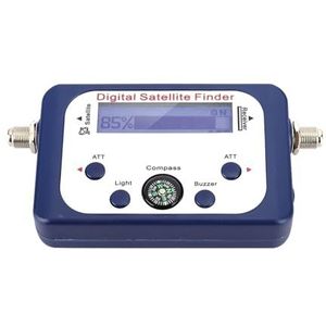 Satellietzoeker Draagbare digitale satellietsignaalzoeker van 950-2150 MHz met LCD-scherm