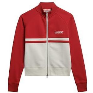 Superdry - Athletic Essentials - Trainingsjack - Slim Fit - Geribbelde Boorden