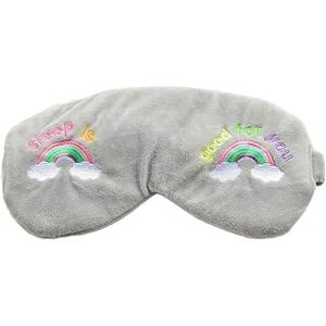 Oogmasker Slapen Slaaphulp Blinddoek, 5 kleuren Block Out Light Ultra Soft for reisdutje Nachtslapen (grijs) (Kleur: Gris, Maat: One Size) (Color : Gris, Size : 1 count (Pack of 1))