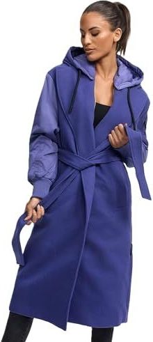 MARIKOO - N016 - Winterjas - Dames - Wikkeljas - Afneembare Capuchon