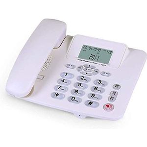 Telefoon Thuis Telefoon Retro Vaste Telefoon Telefoon Zakelijk Nummerherkenning Thuiskantoor Vast Vaste Telefoon (Wit)