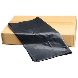 Zwarte verdichter zakken hoge sterkte 100 Pack 80 liter zware toevlucht vuilniszakken 55,5 cm x 80 cm x 114,5 cm (200)