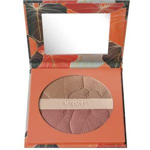 DEBORAH Milano - Maxi Terra compact gezicht, tropisch, brons SPF 15, 01 licht, bronzer, blush en illumite waterdicht, schuif- en zijdeachtig, geeft een lichte en natuurlijk gebruinde huid, 18 g