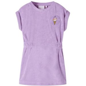 Kinderjurk 116 lila, kinderkleding, meisjes jurk, meisjesjurk, meisjeskleding, kinderen jurk, kinderkleding meisjes, meisjes kinderkleding