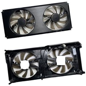 Voor PNY voor GeForce voor RTX3060 3060ti XLR8 REVEL EPIC-X Dual Fan OC grafische kaart Vervangend ventilatorpaneel met ventilator