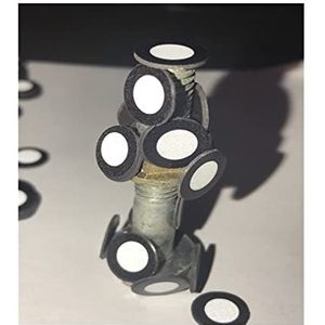 3D-scanner 3D-scan Positioneringsdoelen Magnetische markeringspunten Meetpunten Sterk reflecterende magnetische labels Binnenmarkeringspunt Meetpunt Marker(1000 Points)