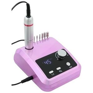 30W 45000RPM Nagelboormachine Kits Professionele nagelschuurmachine met groot LCD-scherm Elektrische manicurepolijstmachine for nagels(Dazzle,EU)