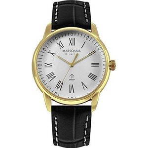 Marschall Original herenhorloge Planeo Oro Blanc analoog kwarts PN.GW