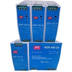 EDR/NDR 120W 150W 240W DIN-rail gemonteerd Voeding 12V 24V 48V schakelende voeding 120W/150W AC100-240V-DC (48V, NDR 240W)