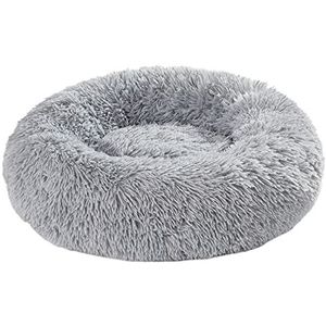 Hondenmand Kattenbed Winter Warm Huis Hondenbedden Wasbaar Outdoor Grote Pet Cat Dog Bed Warm Mat Huisdierbed (Color : Light Grey, Size : XL-80CM)