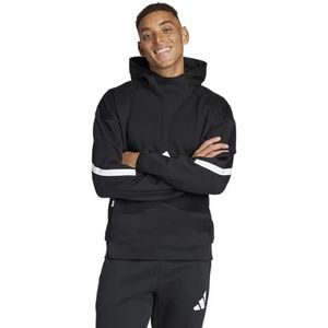 adidas Men's Z.N.E. Hoodie, Black/White