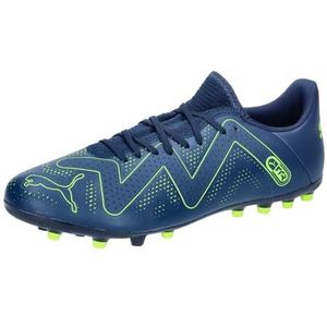 PUMA Mannen Future Play Mg Voetbal Schoen, Perzisch Blauw Pro Groen, 42 EU