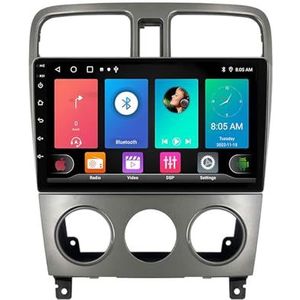 Android 14.0 2 Din Autoradio 9"" Touchscreen Auto Stereo voor Subaru Forester 2002-2008-[Ingebouwd CarPlay/Android auto/DSP/GPS]-Support MIC/Stuurbediening/Bluetooth 5.0(P2 WIFI 4-Core 1G+32G)