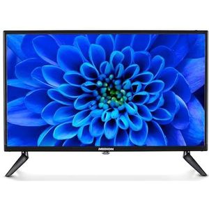 MEDION E12421 (MD 20113) 59,9 cm (24 inch) Full HD TV (Ontvanger met drie tuners, 12V autoadapter, perfect voor camping camper vrachtwagen tuin, CI+, Media Player)