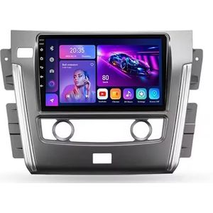 10"" 2 DIN Android 14 Autoradio Stereo voor Nissan Patrol 6 Y62 2010-2020 met draadloze CarPlay Backup Camera Stuurwielbediening GPS Navigatie Bluetooth(L100(2+32G))