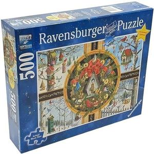 Ravensburger Kerst zangvogels 500 stukjes legpuzzels voor volwassenen en kinderen vanaf 10 jaar