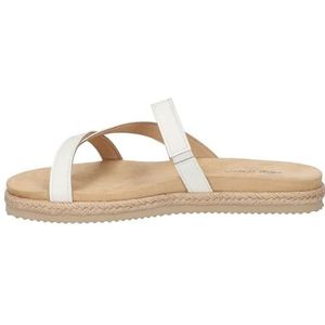 Easy Street Song Slide sandalen voor dames, Witte weelderige tuin, 42.5 EU