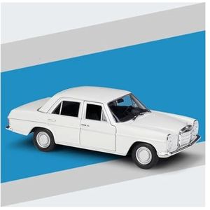 Gegoten lichtmetalen automodel Voor Merc & Edes Voor Benz 220 1:24 Legering Klassieke Auto Model Simulatie Diecasts Voertuigen Auto Model Collectie Speelgoed gift (Color : White)