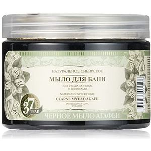 Grandma Agafia's Recipes Grandma Agafia Natuurlijke Kruidenzeep Zwart 500ml (BA01)