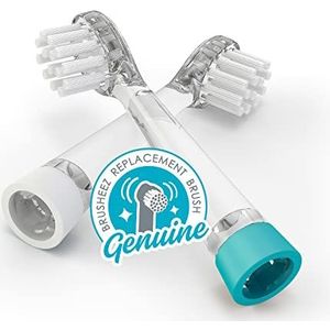 Little Brusheez® Set van 2 vervangende opzetborstels - veilige en zachte elektrische opzetborstels voor kinderen van 1-3 jaar Sonische tandenborstel (Parker The Panda)