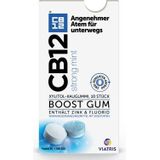 CB12 Boost kauwgom – onmiddellijke frisheid onderweg, voorkomt slechte adem, suikervrij, frisse muntsmaak – 10 stuks