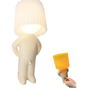 A Little Shy Man Creative Lamp 2024, Naughty Boy Eye Protection Bedside Night Light, Funny Small Night Lights, Naughty Boy Lamp, Home Decoration Christmas Gifts,Wit