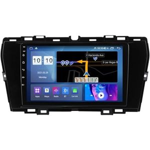 9"" Touch Car Stereo Radio DAB Head Unit GPS Navigatie voor SsangYong Tivoli 2019-2021 Android 12 Autoradio Ingebouwde CarAutoPlay Achteruitrijcamera Ondersteuning DSP Bluetooth USB android auto (Size