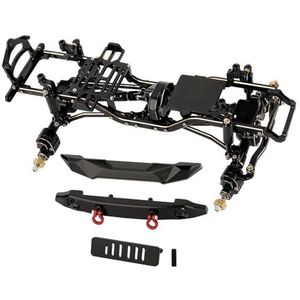 IWBR 1/24 Gemonteerd Axiale AXI00006 RC Auto Chassis Frame Met Bumpers SCX24 Fit for JEEP for Ford Bronco Model Upgrade onderdelen
