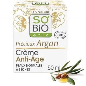 So'Bio Etic Anti-Aging Crème, Bio, 50 Ml, 2 Stuk