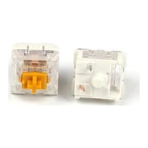 JJCFGRDM Cream Speed Goud Zilver Koper Brons Roze Pro Paars MX SMD 3-pins RGB Schakelaars Voor Backlit Mechanisch Gaming Toetsenbord (Maat: 75 stuks, Kleur: Speed Gold)