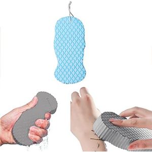 Super zachte, magische exfoliërende badspons Spa Scrub voor dode huidverwijdering, huidvriendelijk en herbruikbaar, geschikt voor volwassenen, baby’s en zwangere vrouwen